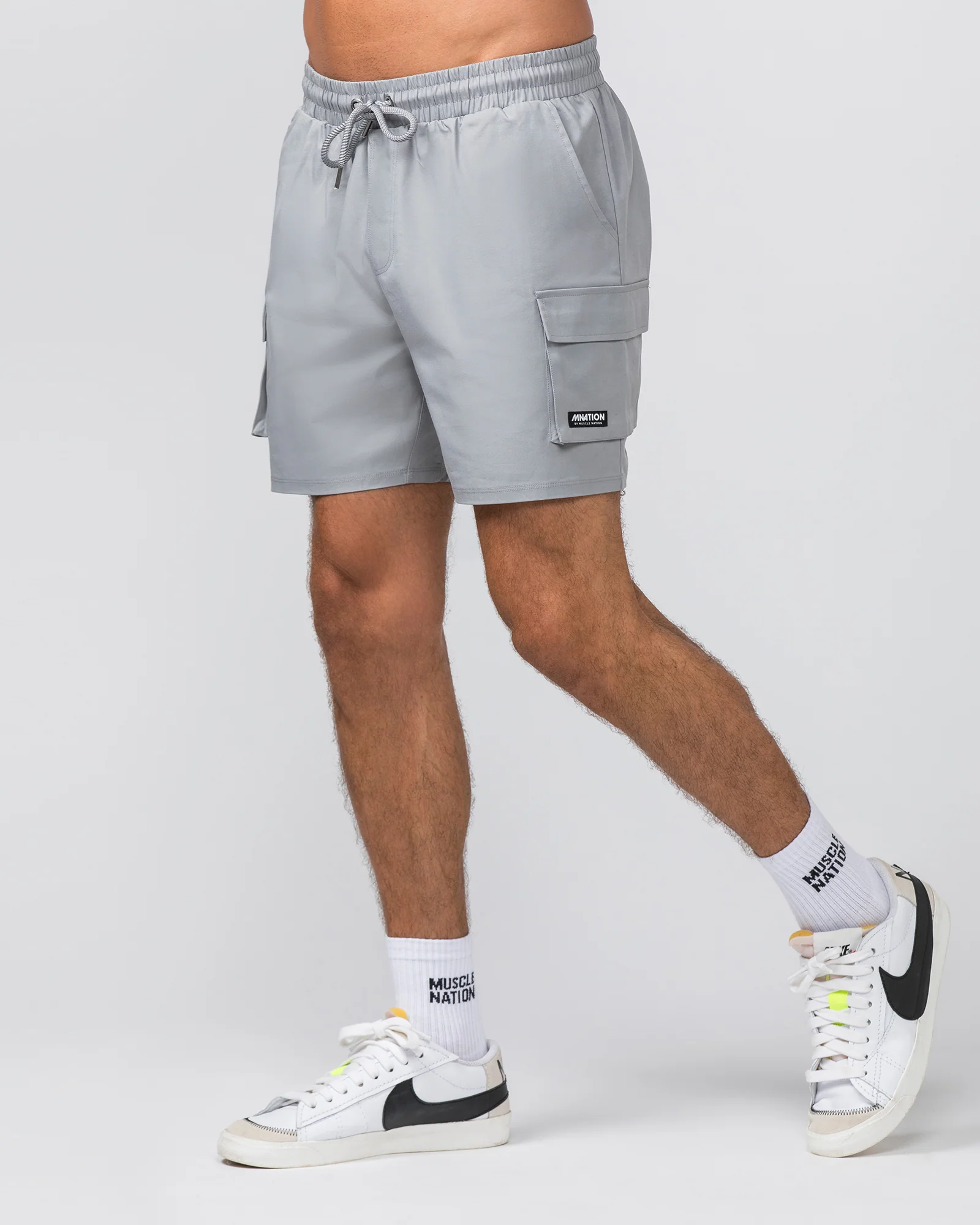Daily Cargo 5" Shorts - Jet Grey - Image 4