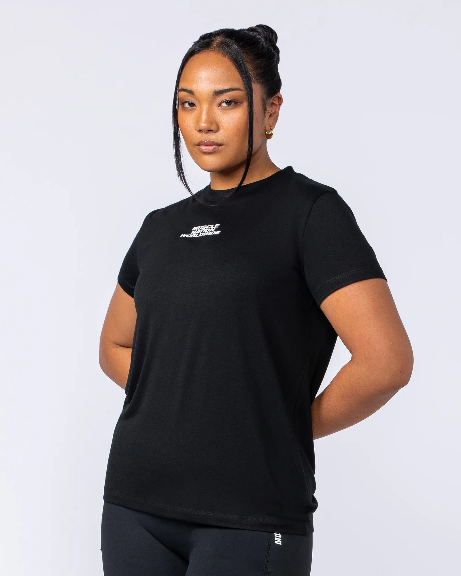 Global Training Tee - Black - Image 3