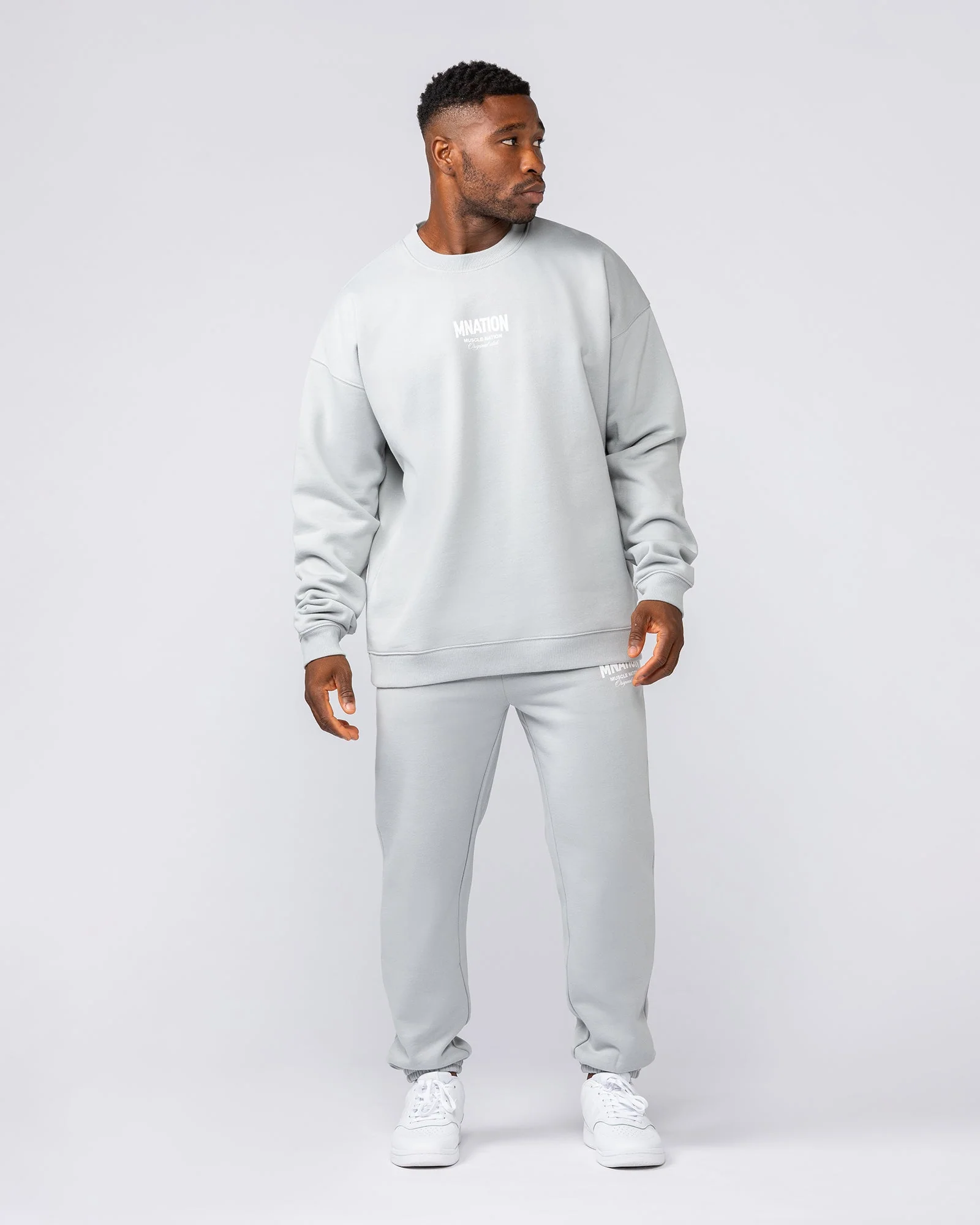 Heritage Trackies - Light Grey - Image 6