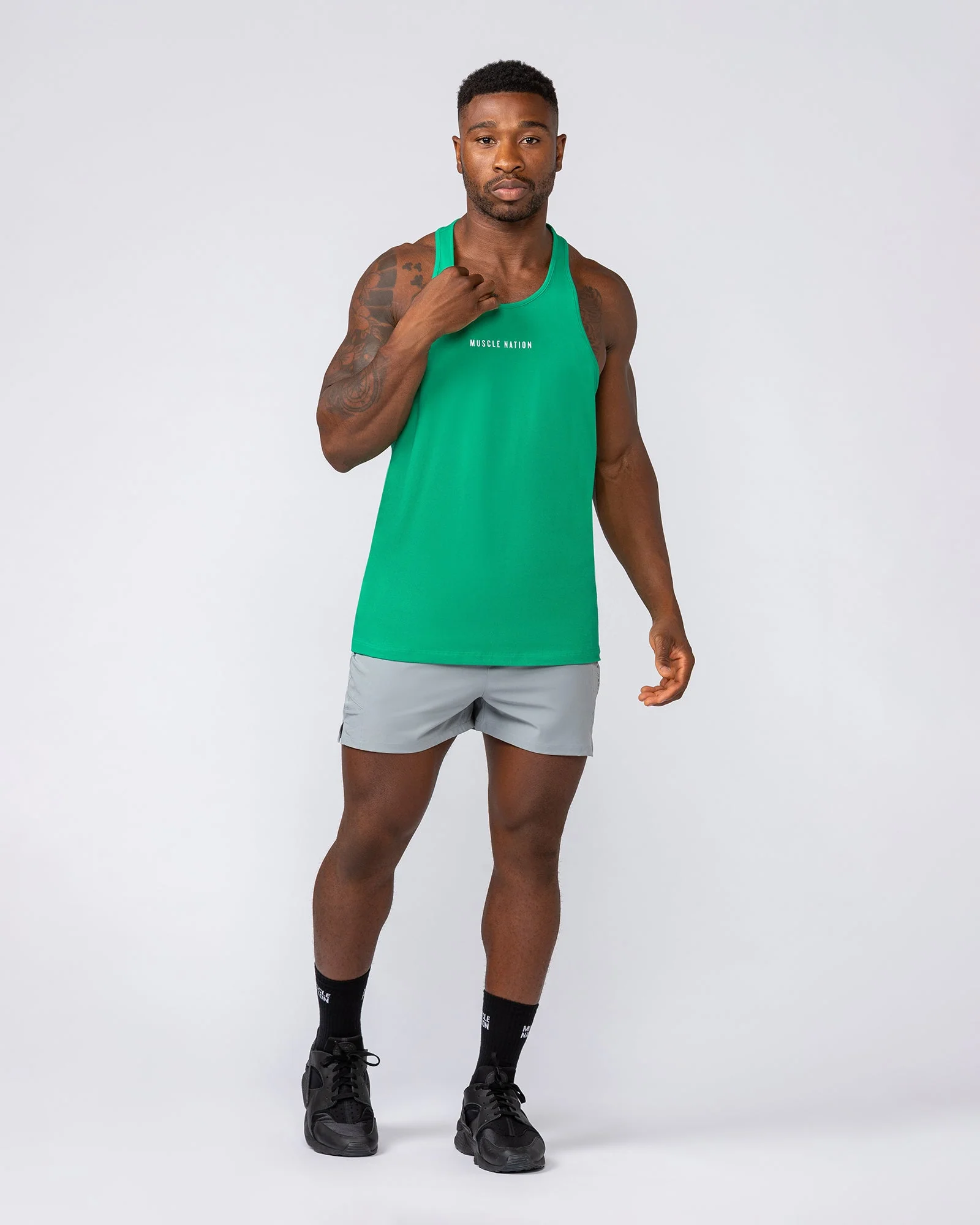 Infinite Y Back Singlet - Clover - Image 5