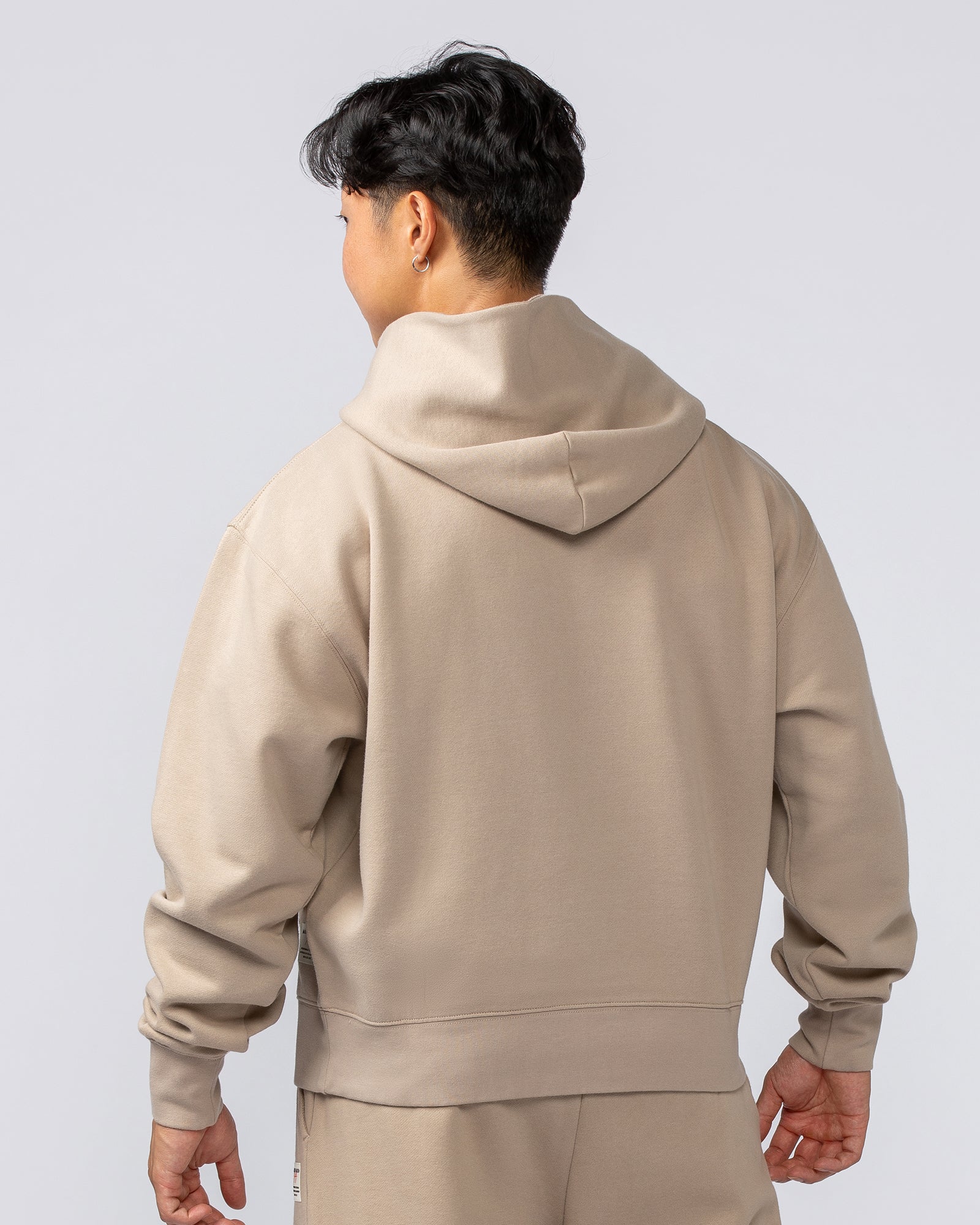 Lee Lem Cropped Hoodie -  Washed Tuffet - Image 3