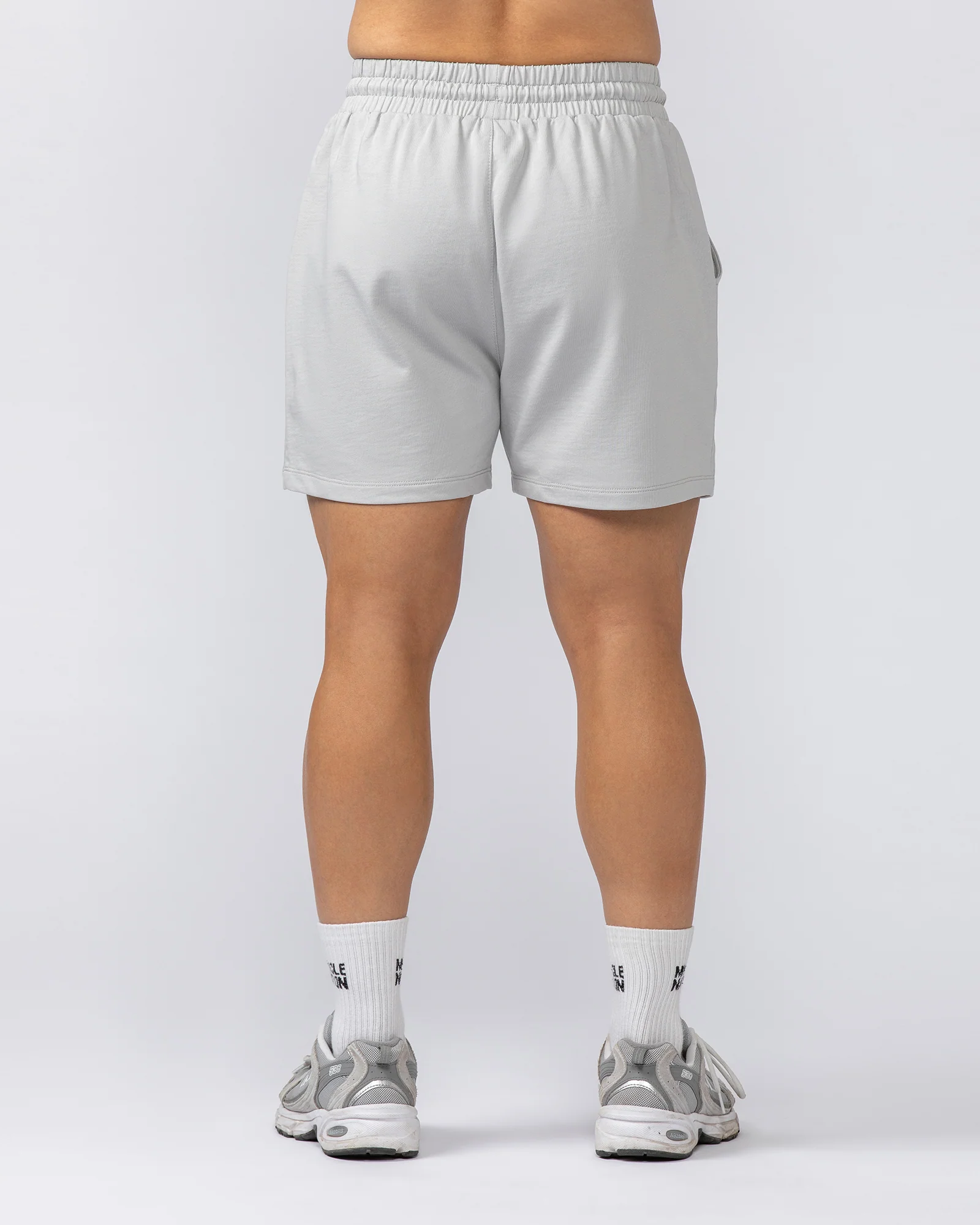 Lee Lem Loopback Shorts -  Ice Grey - Image 6