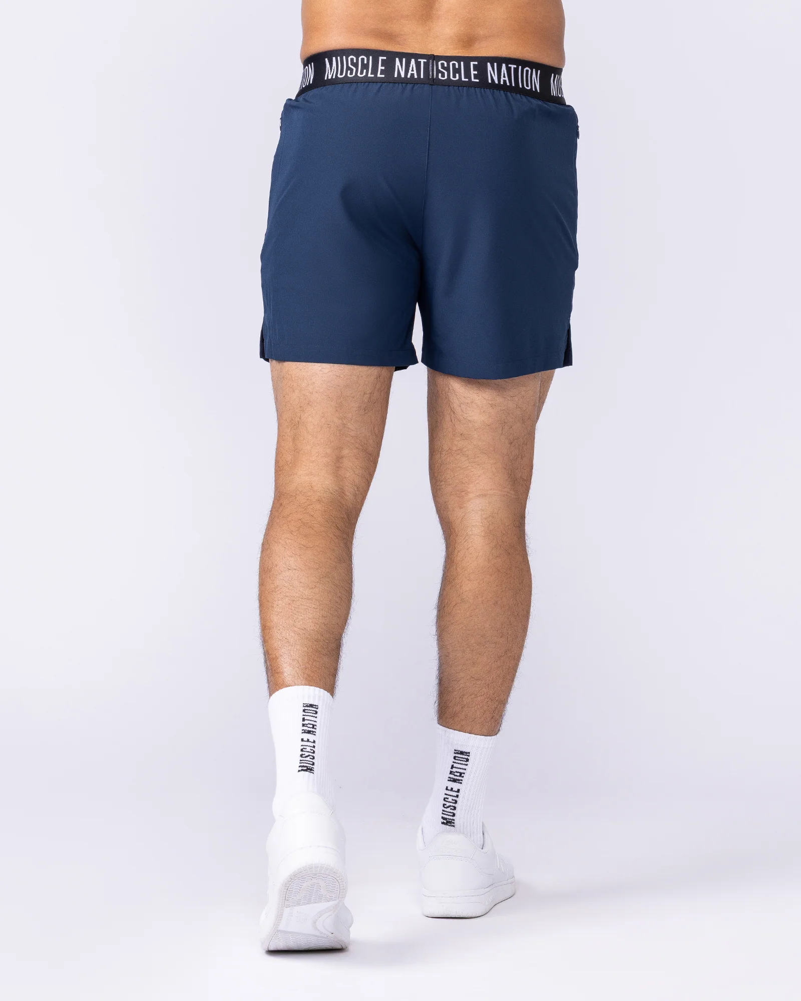 Level Up Training 4” Shorts - Navy - Image 5