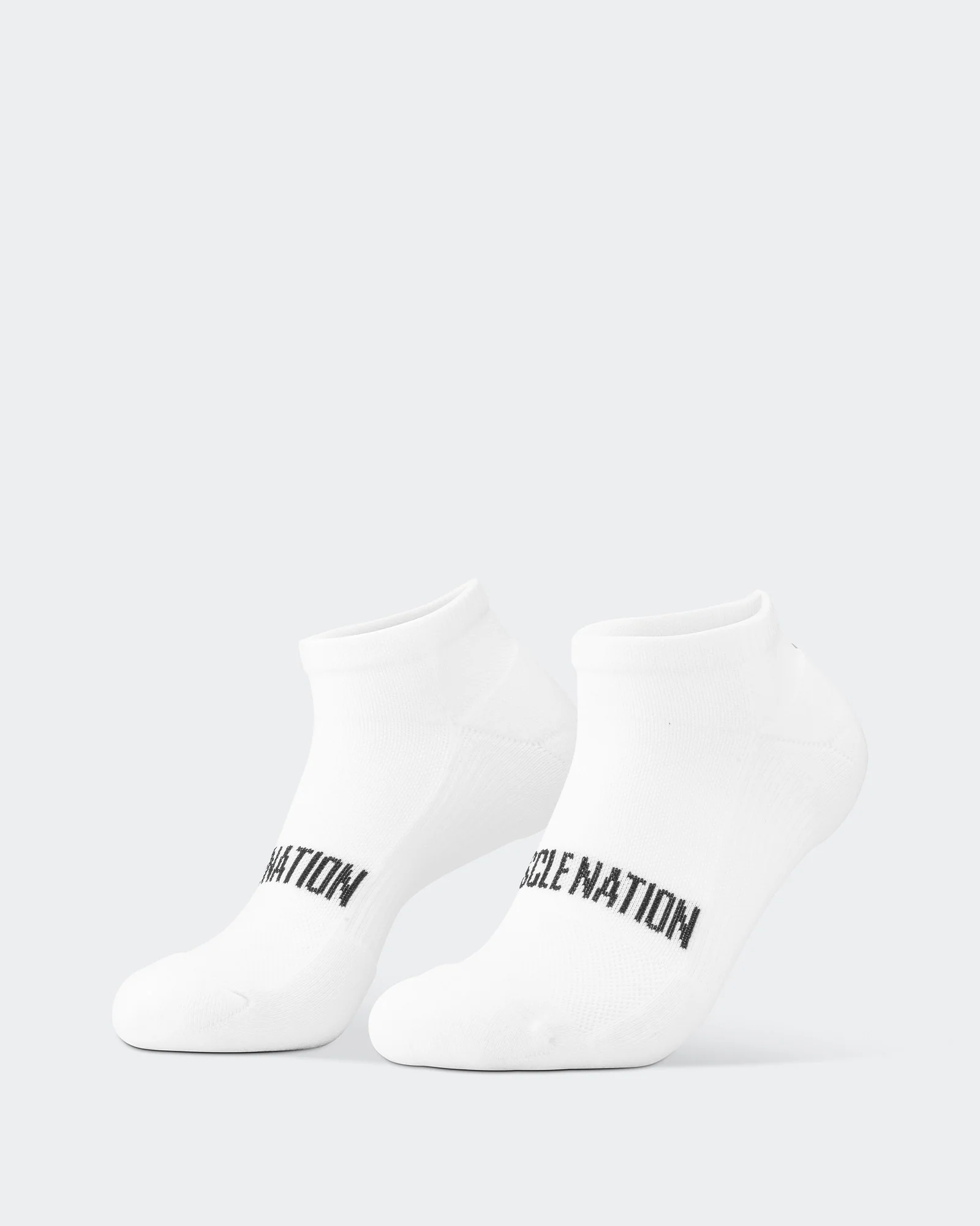 Mens Ankle Socks (2X Pack) - White - Image 5