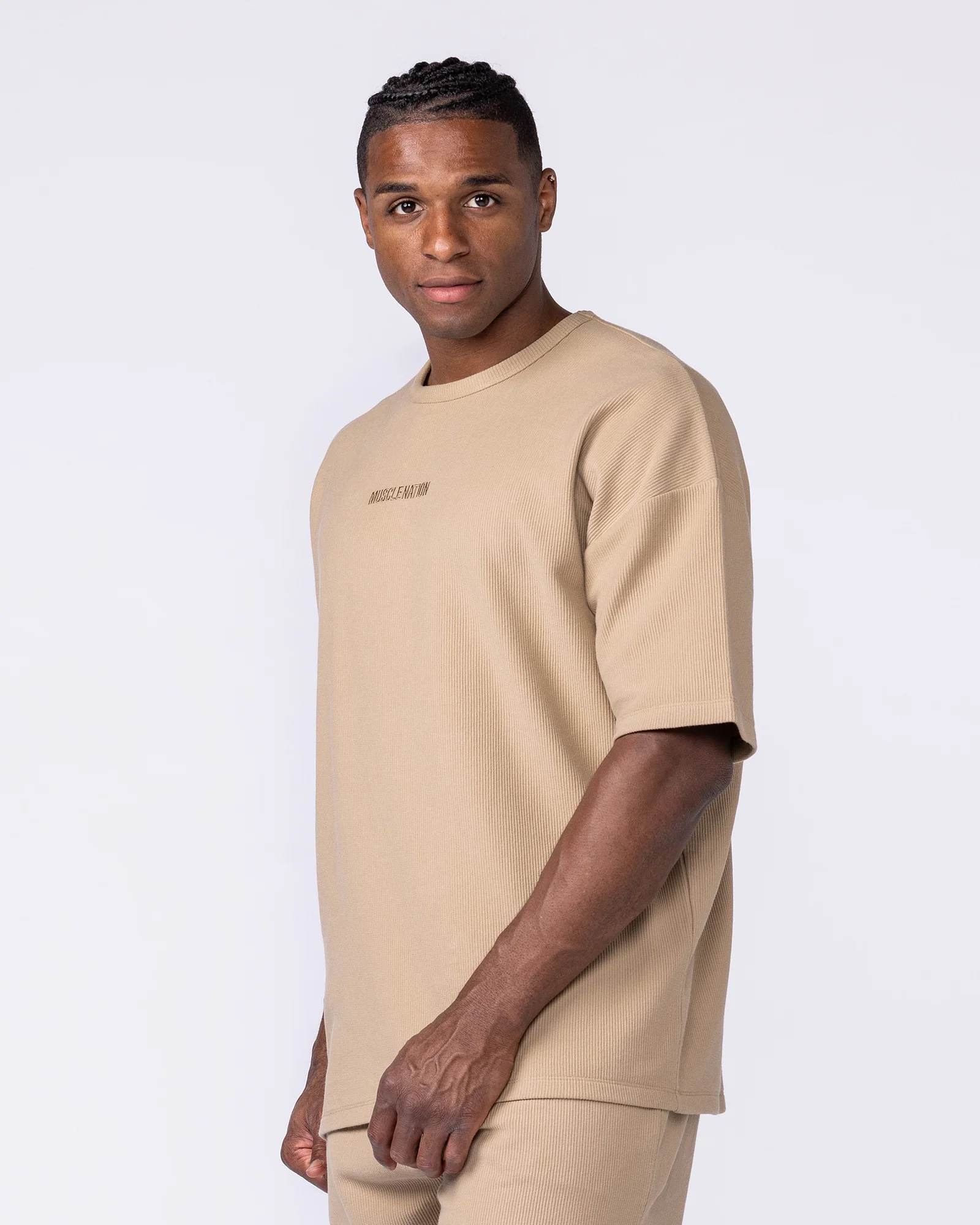 Oversized Jersey Tee - Butterscotch - Image 4