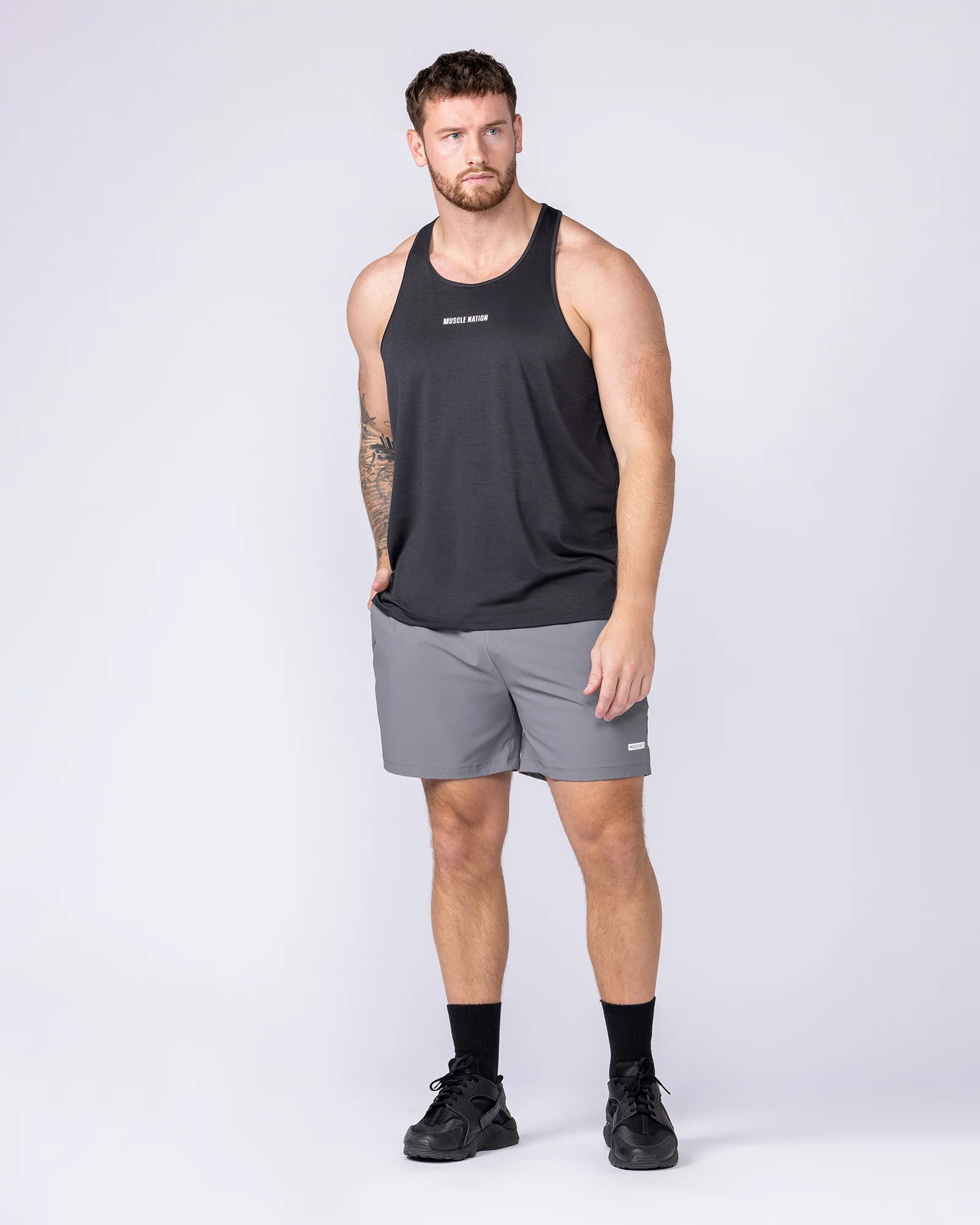 On Repeat Training 5” Shorts - Tornado - Image 6