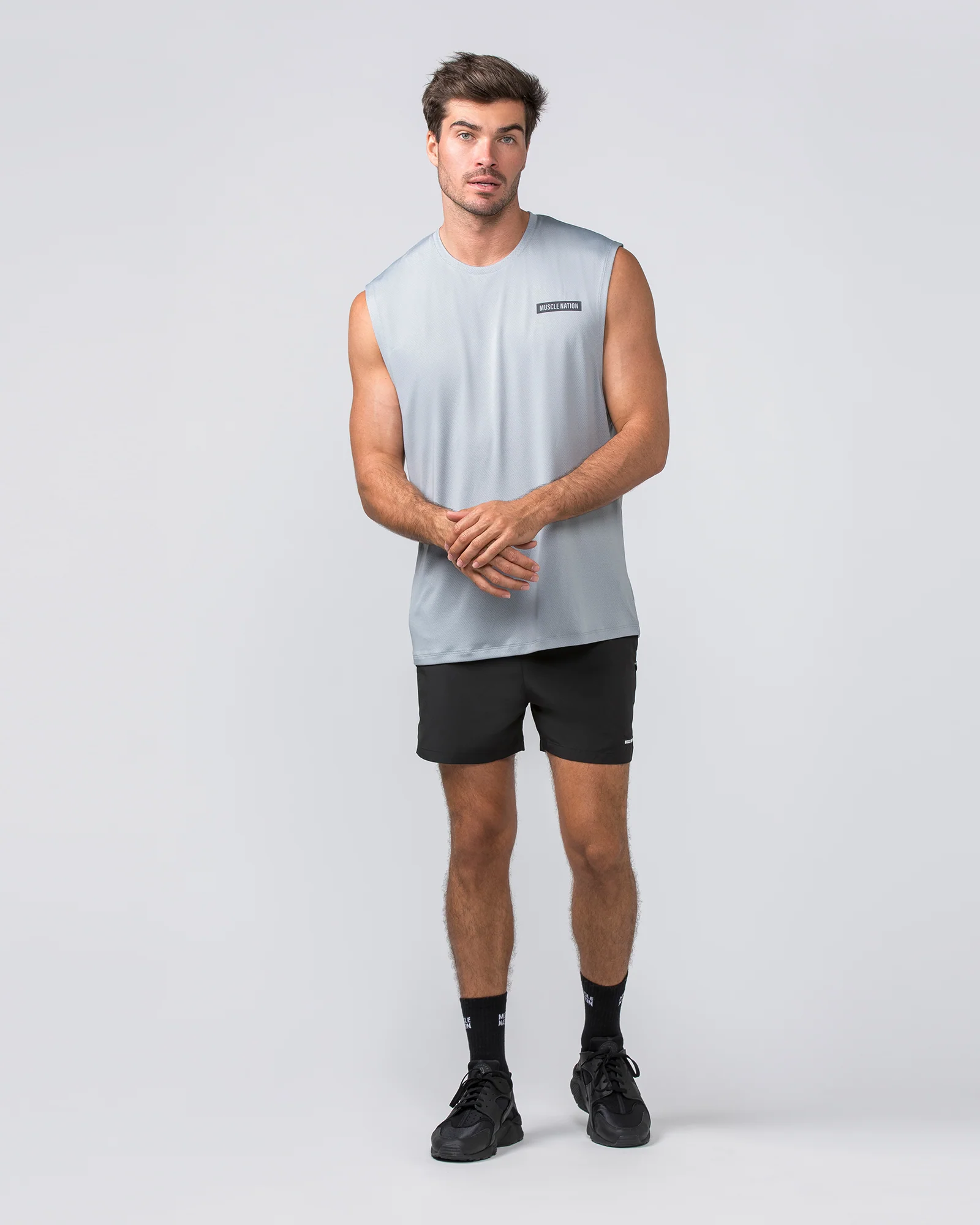 Relaxed Active Tank - Light Jet Grey - Image 6