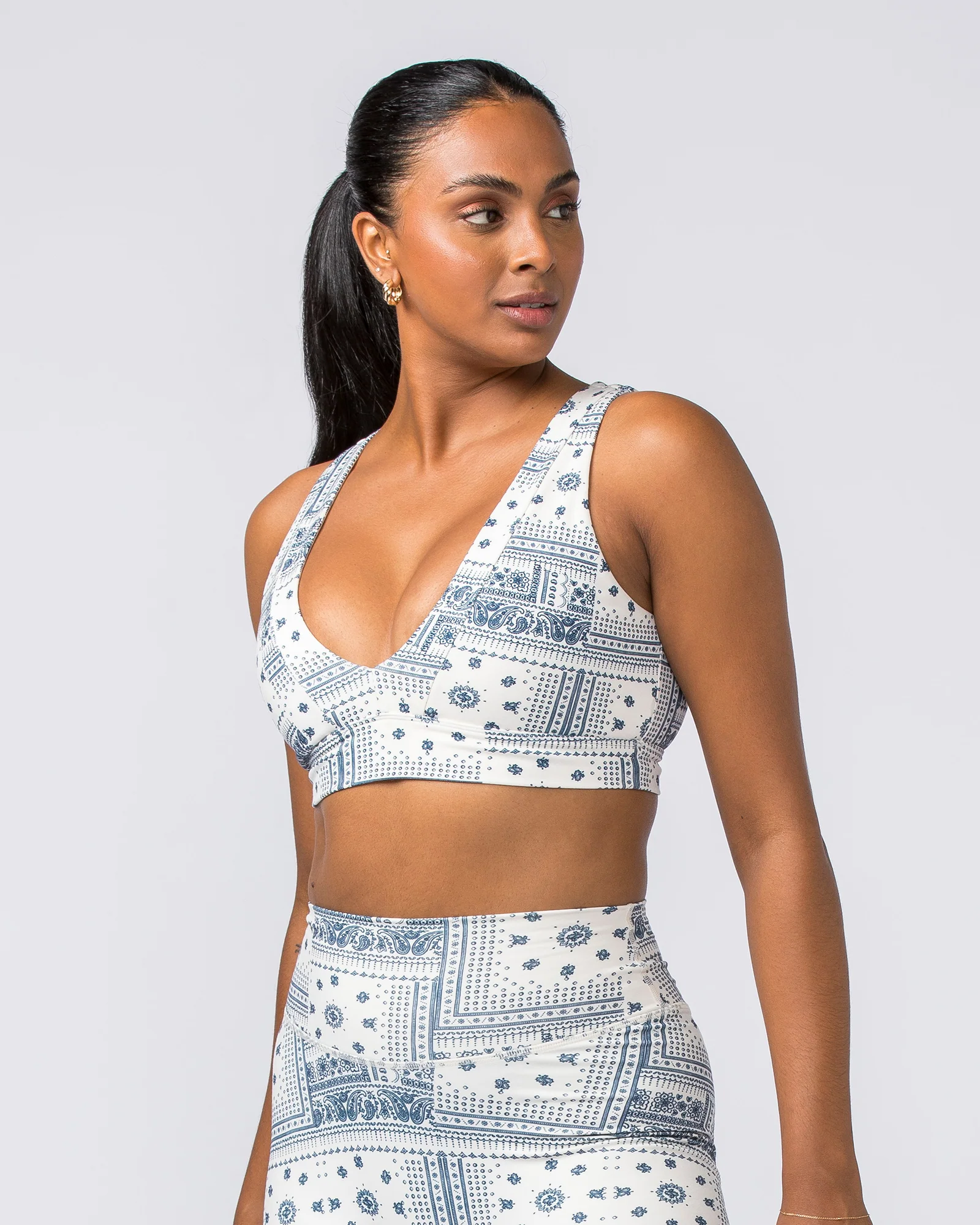 Serenity Bralette - Sahara Paisley Print - Image 4