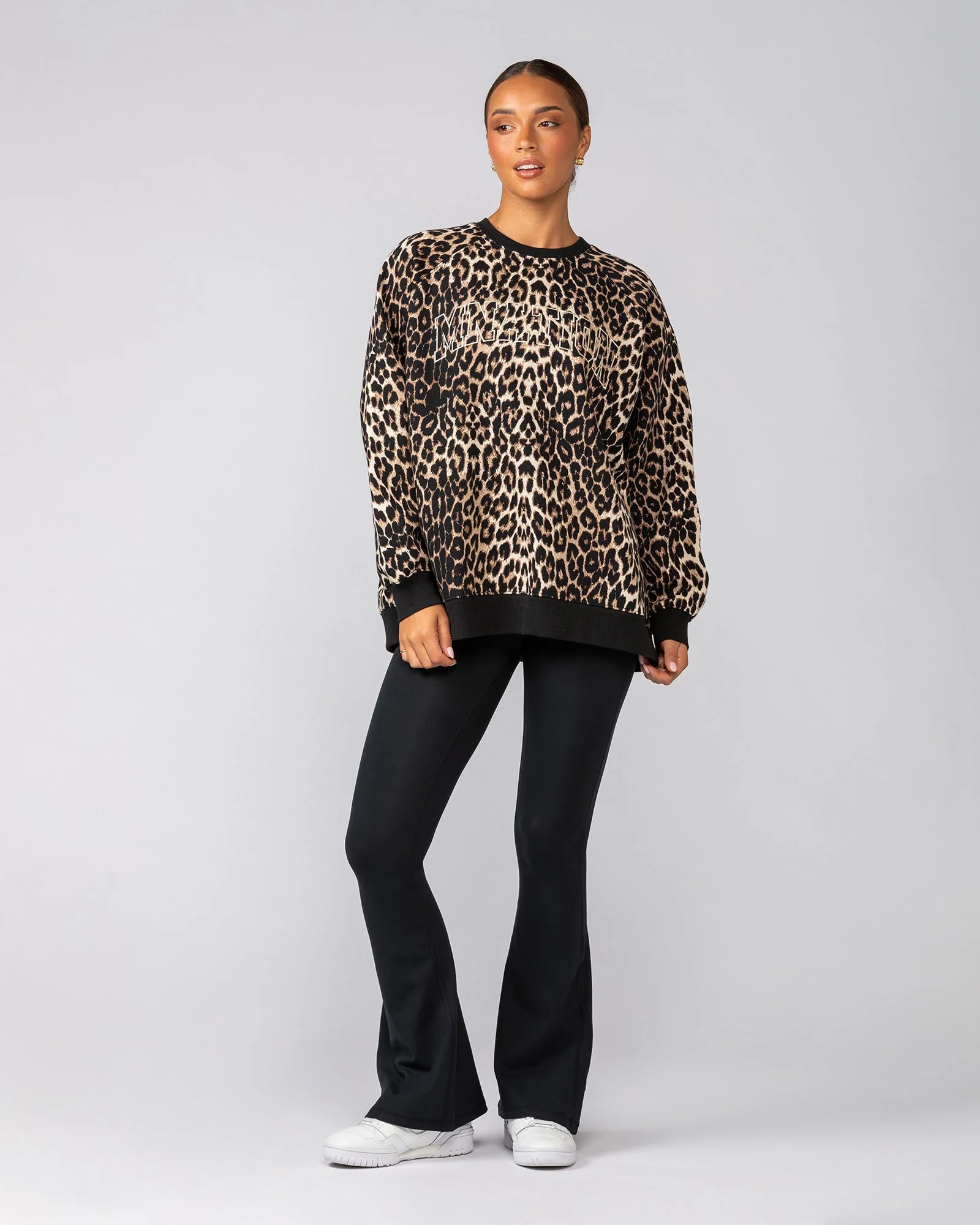 Zero Rise Everyday Flare Leggings - Black - Image 6